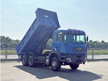 Kipper vrachtwagen MAN TGA 33.350