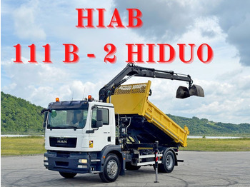 Kipper vrachtwagen MAN TGM 18.340