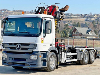 Nieuw Haakarmsysteem vrachtwagen, Kraanwagen Mercedes-Benz ACTROS 2544 * ABROLLKIPPER * LHO L190Z(78) * TOP: afbeelding 4