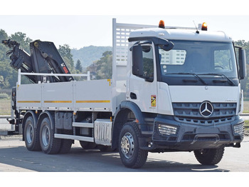 Kraanwagen, Vrachtwagen met open laadbak Mercedes-Benz ACTROS 2636 *HIAB X-HIDUO 188 ES-4/FUNK  + * 6x4 Mercedes-Benz AROCS 2636 *HIAB X-HIDUO 188 ES-4/FUNK  + * 6x4: afbeelding 4