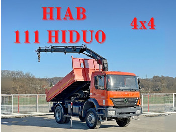 Kipper vrachtwagen MERCEDES-BENZ Axor 1829