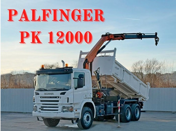 Kipper vrachtwagen SCANIA P 380