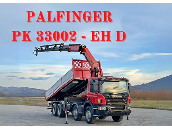 Kipper vrachtwagen SCANIA P 400