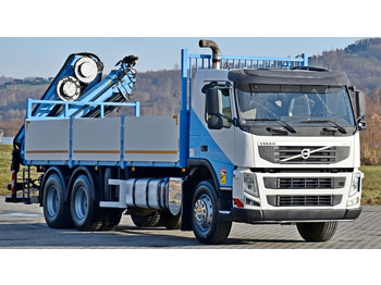 Kipper vrachtwagen, Kraanwagen Volvo FM 410 * HIAB 166 E-4 HIDUO /FUNK *6x4: afbeelding 3