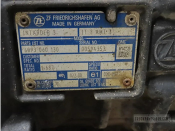 Versnellingsbak voor Vrachtwagen MAN 81.32004-6497 Versnellingsbak 12TX2621TD IT3: afbeelding 4
