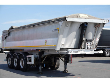 Kipper oplegger Benalu WYWROTKA 27 m3 / ALUMINIOWA / HYDRAULICZNA KLAPA / 2 OSIE PODNOS: afbeelding 5