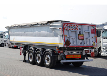 Kipper oplegger Benalu WYWROTKA 27 m3 / ALUMINIOWA / HYDRAULICZNA KLAPA / 2 OSIE PODNOS: afbeelding 3