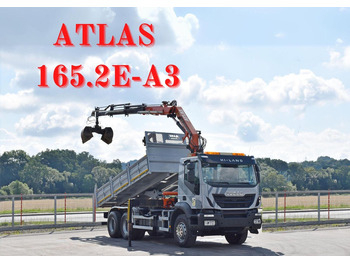 Kipper vrachtwagen IVECO Trakker