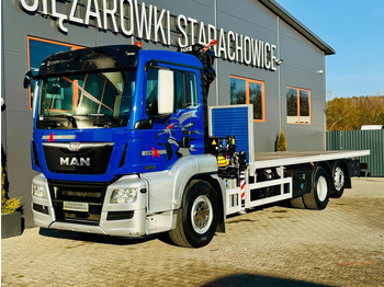 Vrachtwagen met open laadbak MAN TGS 26.360
