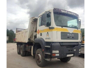 Kipper vrachtwagen MAN TGA