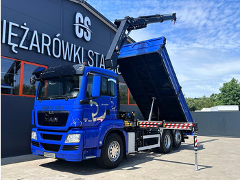 Kipper vrachtwagen MAN TGS 26.360