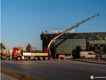 Vrachtwagen met open laadbak MAN TGS 35.400