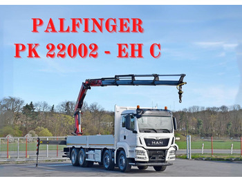 Vrachtwagen met open laadbak MAN TGS 35.500