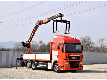 Vrachtwagen met open laadbak MAN TGX 26.440