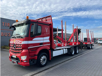 Houttransport MERCEDES-BENZ Arocs 2645