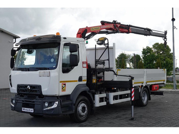 Vrachtwagen met open laadbak, Kraanwagen Renault D 210/ 4X2 / SKRZYNIOWY 5 M + HDS PALFINGER PK 8.501 SLD A / UD: afbeelding 2 Vrachtwagen met open laadbak, Kraanwagen Renault D 210/ 4X2 / SKRZYNIOWY 5 M + HDS PALFINGER PK 8.501 SLD A / UD: afbeelding 2