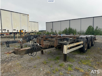 Containertransporter/ Wissellaadbak aanhangwagen