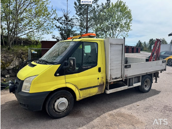 Bestelwagen open laadbak, Kraanwagen Ford TRANSIT: afbeelding 2
