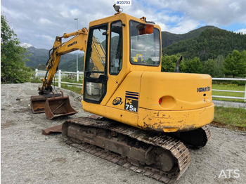 Graafmachine Komatsu PC75: afbeelding 3