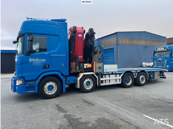 Kraanwagen SCANIA R 580
