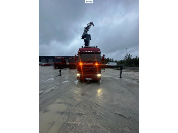 Vrachtwagen met open laadbak SCANIA R 580