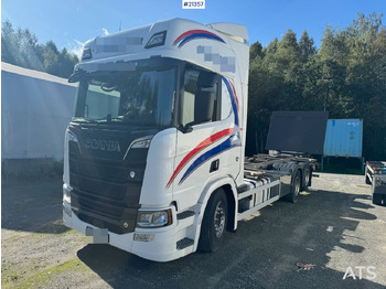 Containertransporter/ Wissellaadbak vrachtwagen SCANIA R 580