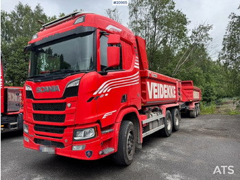 Kipper vrachtwagen SCANIA R 650
