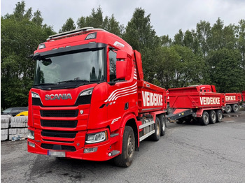 Kipper vrachtwagen SCANIA R 650