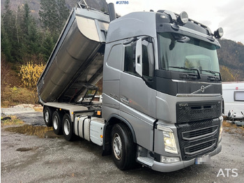 Kipper vrachtwagen Volvo FH540 8x4 asfaltbil m/ mtdk k218 2 akslet asfalthenger: afbeelding 4
