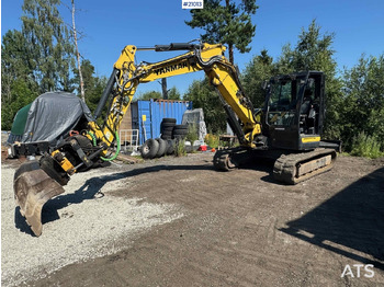 Rupsgraafmachine YANMAR