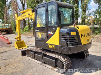 Minigraafmachine 2013 Hyundai R60-7: afbeelding 3