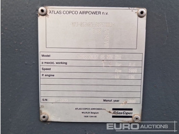 Luchtcompressor Atlas Copco XAMS850: afbeelding 2 Luchtcompressor Atlas Copco XAMS850: afbeelding 2