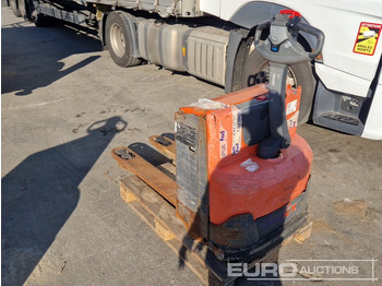 Intern transport 2017 Walk Behind Electric Pallet Truck: afbeelding 2