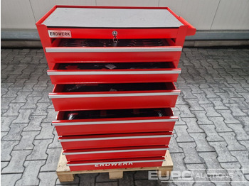 Werkplaats toebehoor Unused ERDWERK ER7 Tool Cabinet, 7 Drawers, including Tools: afbeelding 4