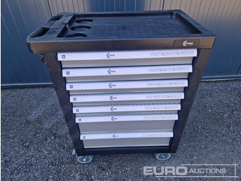 Werkplaats toebehoor Unused Erdmann XXl Edition 7 Drawer Tool Cabinet c/w Profi Tools: afbeelding 3