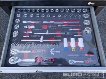 Werkplaats toebehoor Unused Erdmann XXl Edition 7 Drawer Tool Cabinet c/w Profi Tools: afbeelding 5