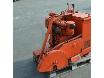 Asfaltmachine Walk Behind Asphalt Saw, 550mm c/w Hatz Diesel Engine - 4500-300: afbeelding 1