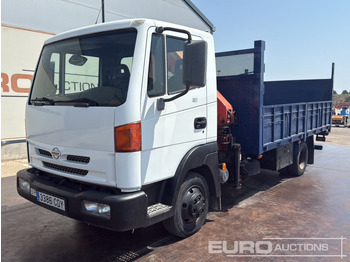 Vrachtwagen met open laadbak NISSAN