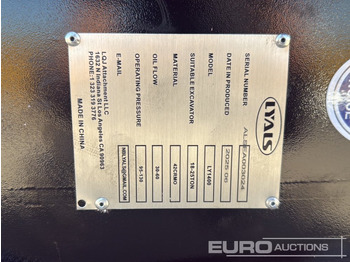 Hydraulische hamer Unused 2025 Lyals LY1400: afbeelding 5