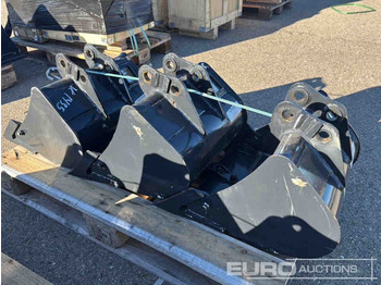 Nieuw Bak Yanmar Digging Bucket GGT120BA40450T to suit 1.5-2 Ton Excavator (S/Ns 1106286, 1106278, 1106285) (3 of): afbeelding 2 Nieuw Bak Yanmar Digging Bucket GGT120BA40450T to suit 1.5-2 Ton Excavator (S/Ns 1106286, 1106278, 1106285) (3 of): afbeelding 2