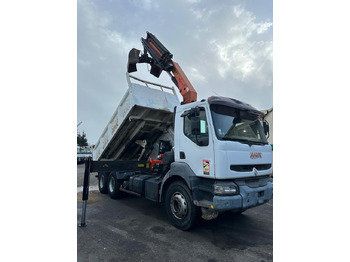 Kipper vrachtwagen RENAULT