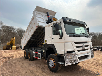 Kipper vrachtwagen SINOTRUK HOWO