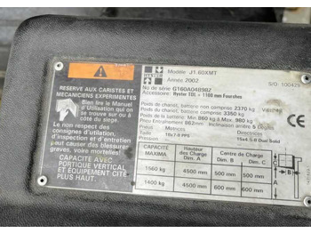Elektrische heftruck Hyster J1.60XMT: afbeelding 4