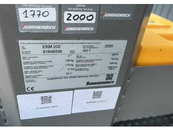 Orderverzameltruck Jungheinrich EKM202: afbeelding 4