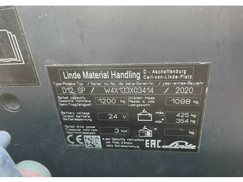 Stapelaar Linde D12SP: afbeelding 4
