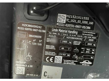 Elektrische heftruck Linde E14-02: afbeelding 4 Elektrische heftruck Linde E14-02: afbeelding 4