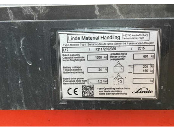 Stapelaar LINDE L12