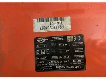 Reach truck Linde R14-01: afbeelding 4