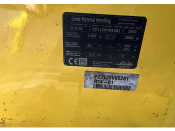 Reach truck Linde R14-01: afbeelding 4