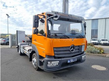 Haakarmsysteem vrachtwagen Mercedes-Benz Atego 818 K 4x2 HIAB XR5S3650 AHK Klima: afbeelding 3